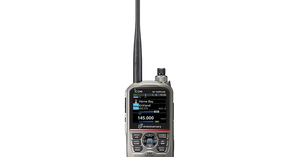 Icom ID 52A PLUS 60th Anniversary Limited Edition GPS Central