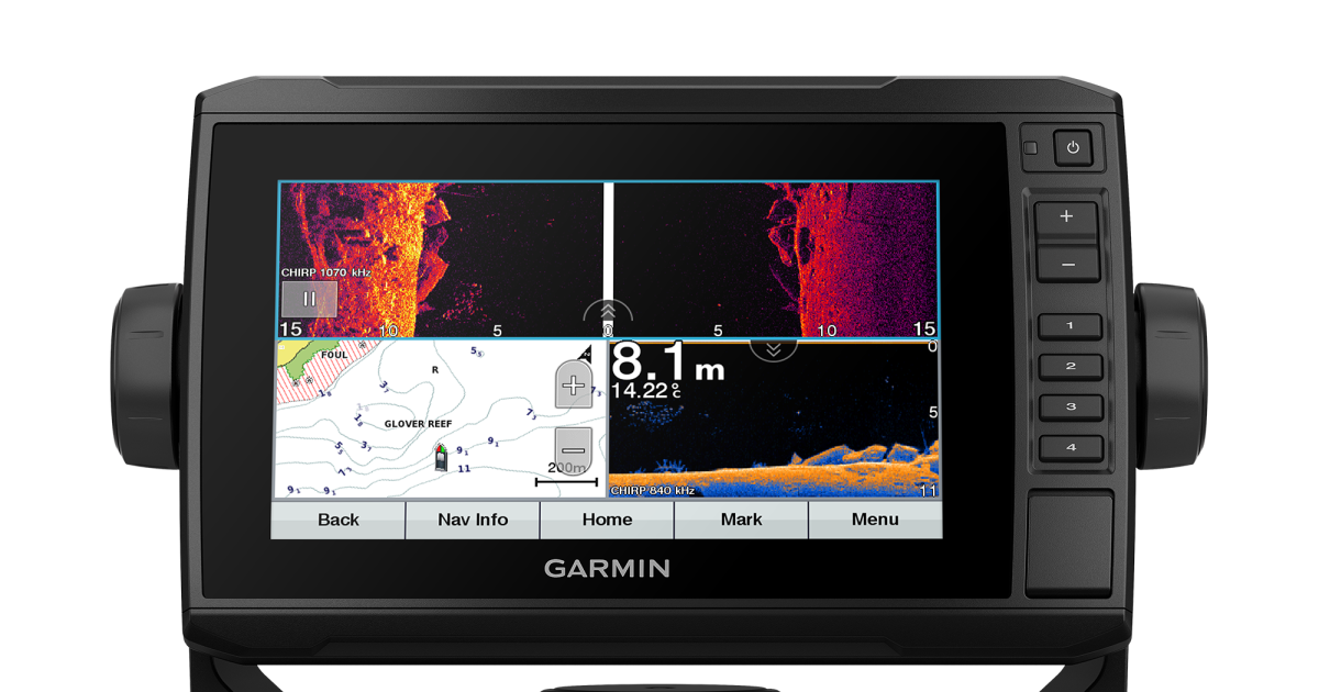 Garmin ECHOMAP UHD 72sv 73sv, 74sv with GT56UHD-TM