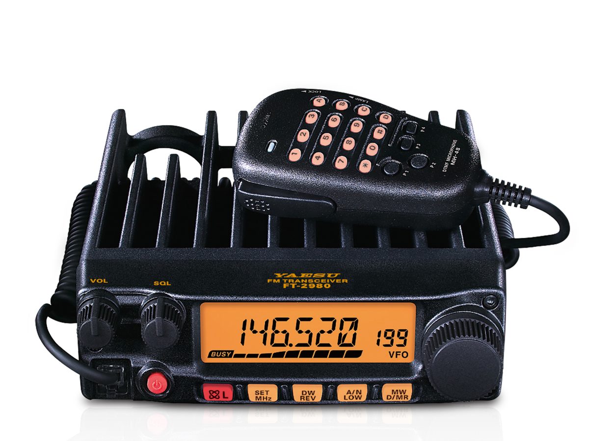 Yaesu FT-2980R 80 Watt Heavy-Duty 144MHz FM Transceiver – GPS Central