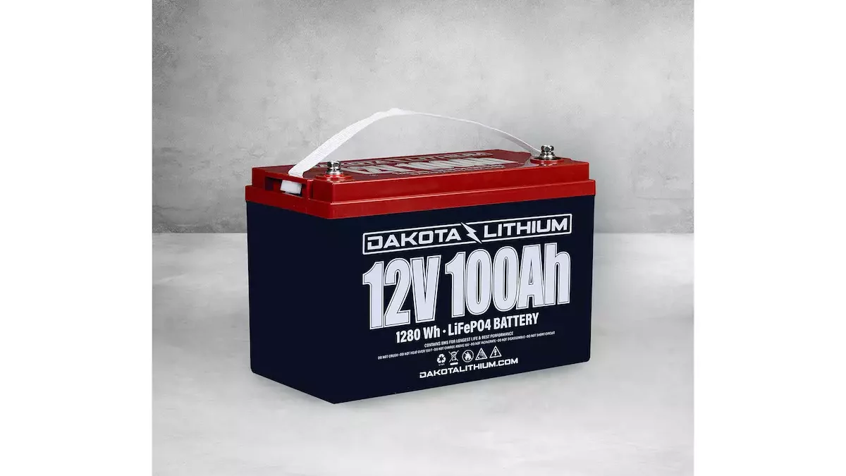 Dakota Lithium 12V 100AH Deep Cycle Battery – GPSCentral.ca – GPS