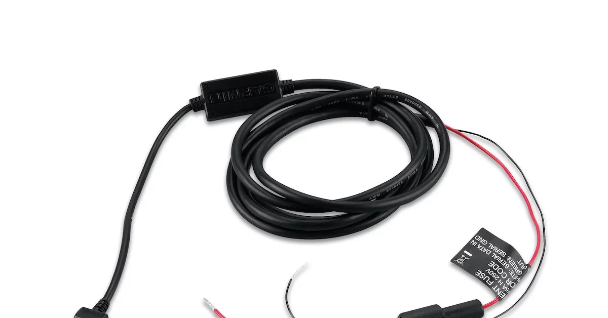 Garmin USB Power Cable with Bare Ends (010-11131-10)