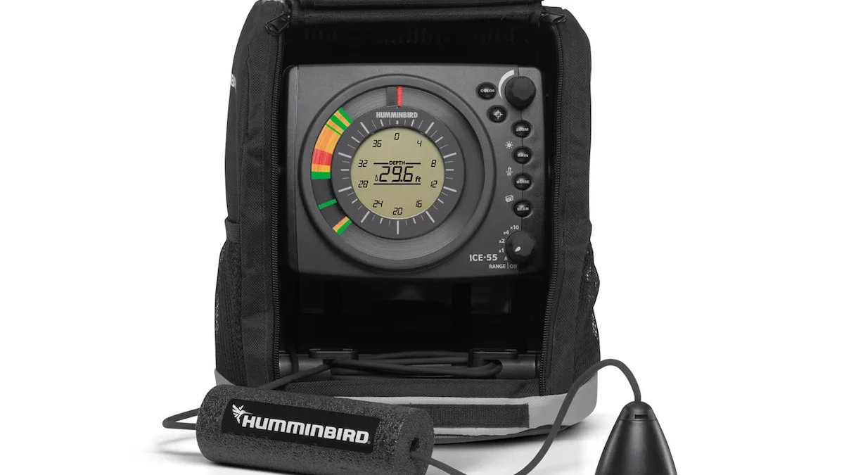 Humminbird ICE-45 Three Color Flasher with LCD : : Sports &  Outdoors