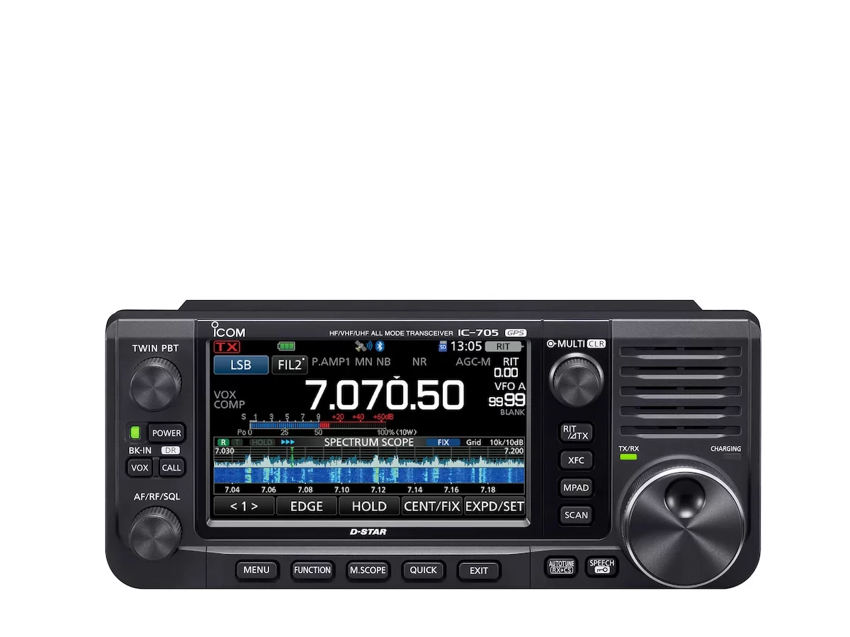 Amateur Radio | ICOM IC-705 Backpackable Transceiver - GPSCentral.ca