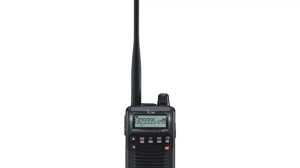 Icom IC-R6 Wideband Handheld Receiver - GPSCentral.ca