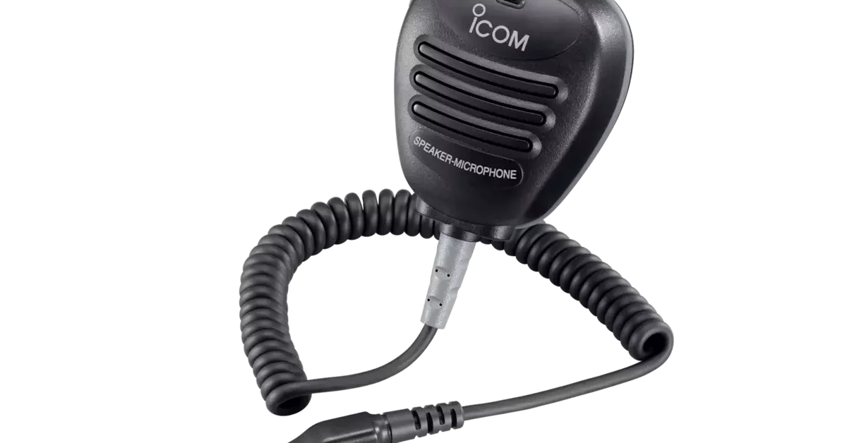 Icom HM 138 Handheld Speaker Microphone GPS Central