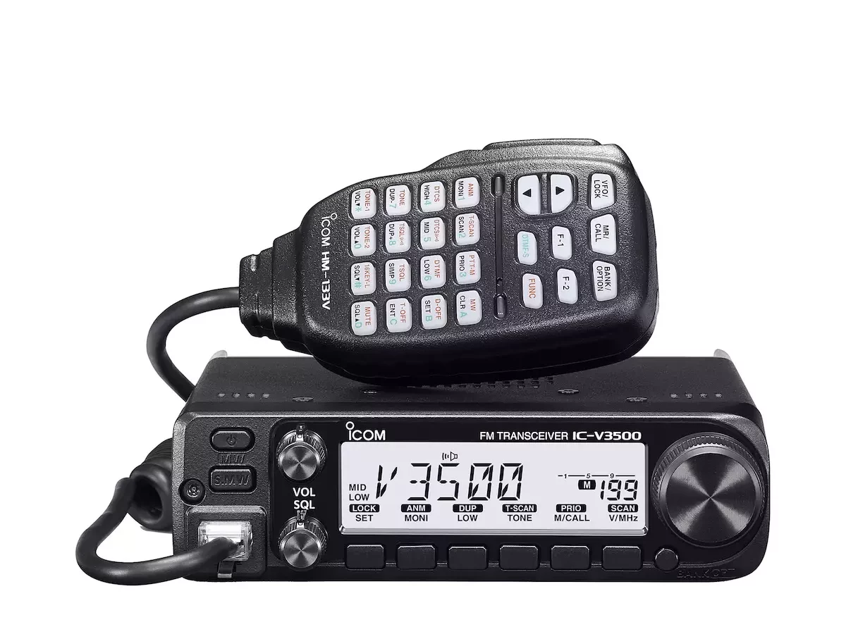 Icom IC-V3500 144 MHz FM Mobile – GPS Central