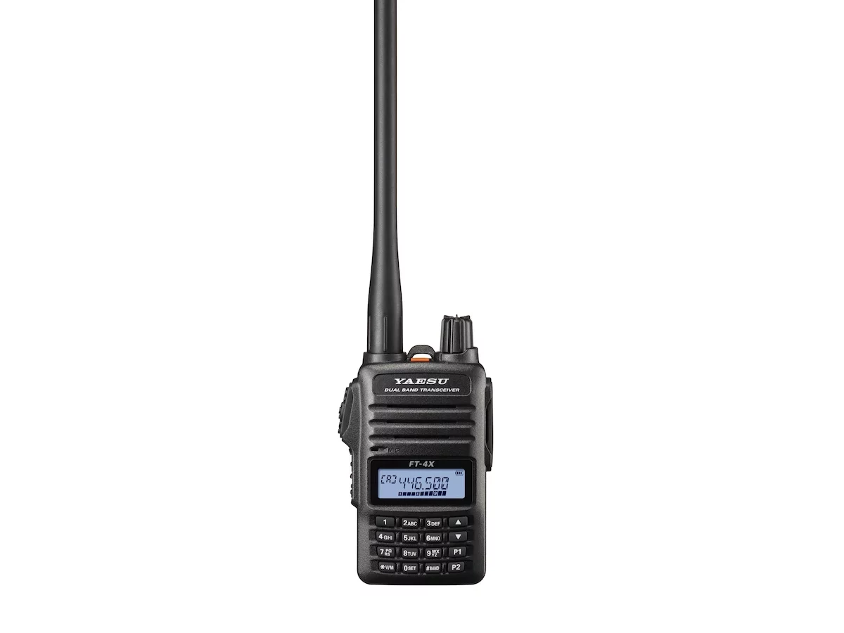 Yaesu FT-4XR – VHF/UHF Dual Band FM Handheld Transceiver – GPS Central
