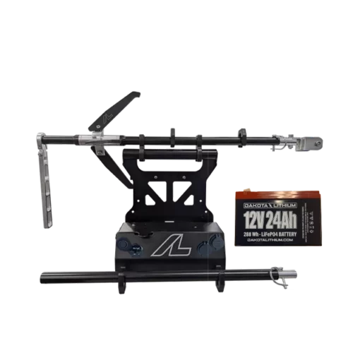 ArcLab 5200 with pole, LVS 34 mount and Dakota Lithium battery