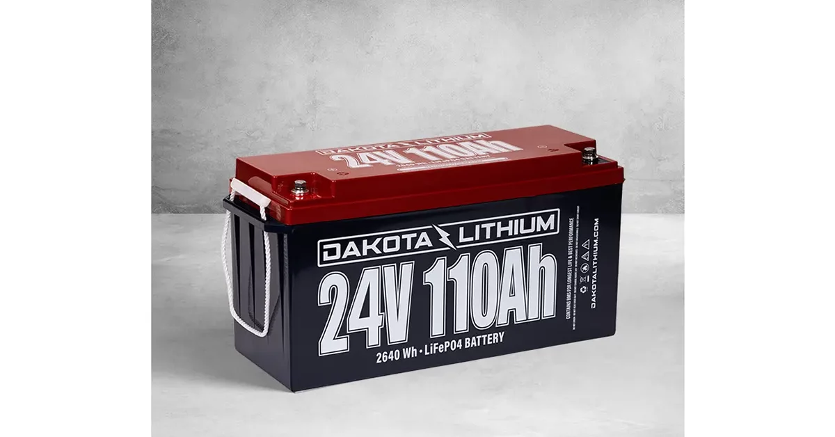 Dakota deals lithium battery