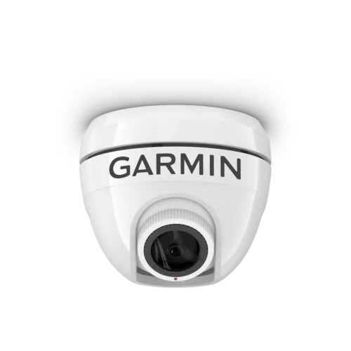 Garmin GC 245 Surface Mount Camera in white, front view