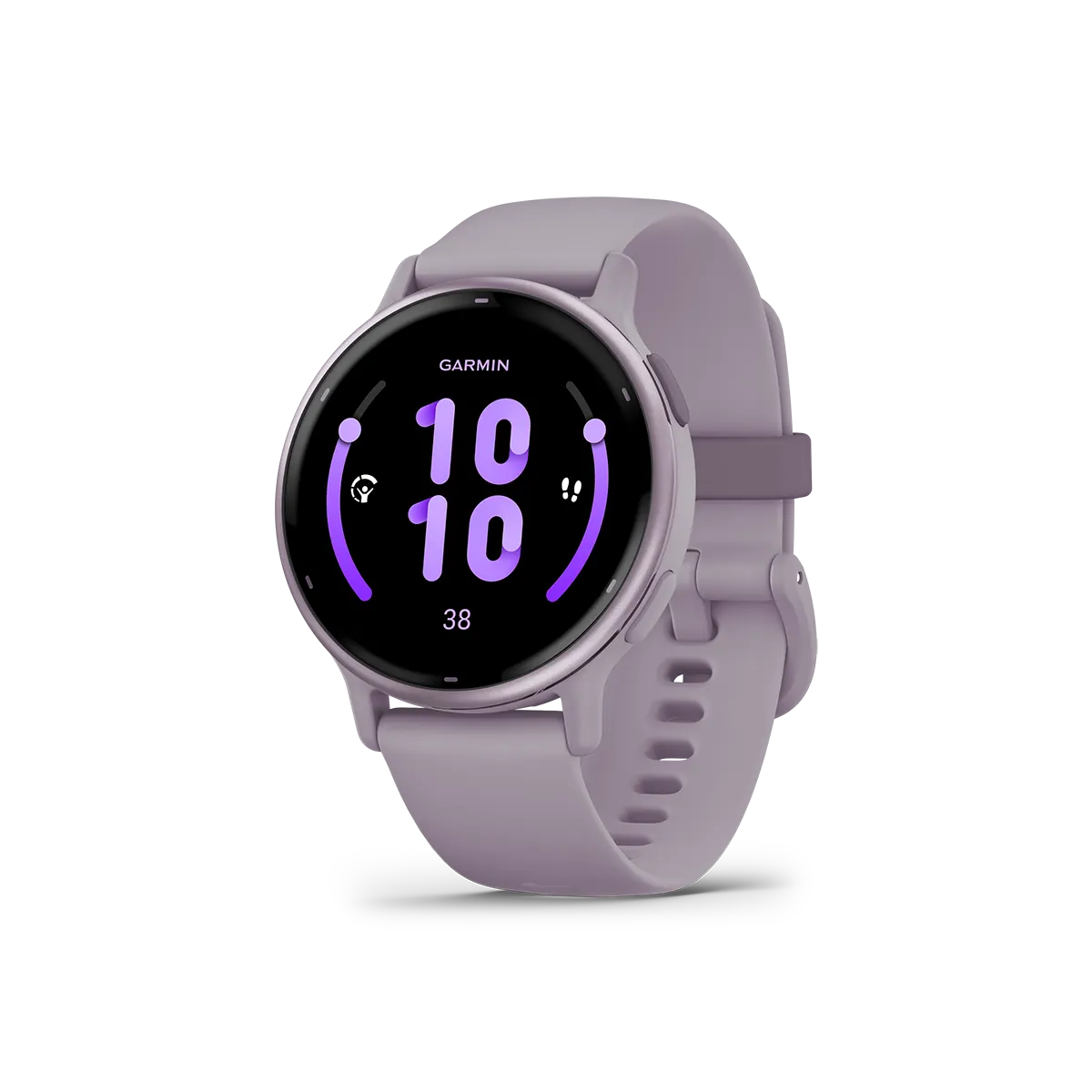 Garmin Vivoactive 5 Smartwatch 30.4mm Slate Aluminum Bezel Black Case with  Silicone Band