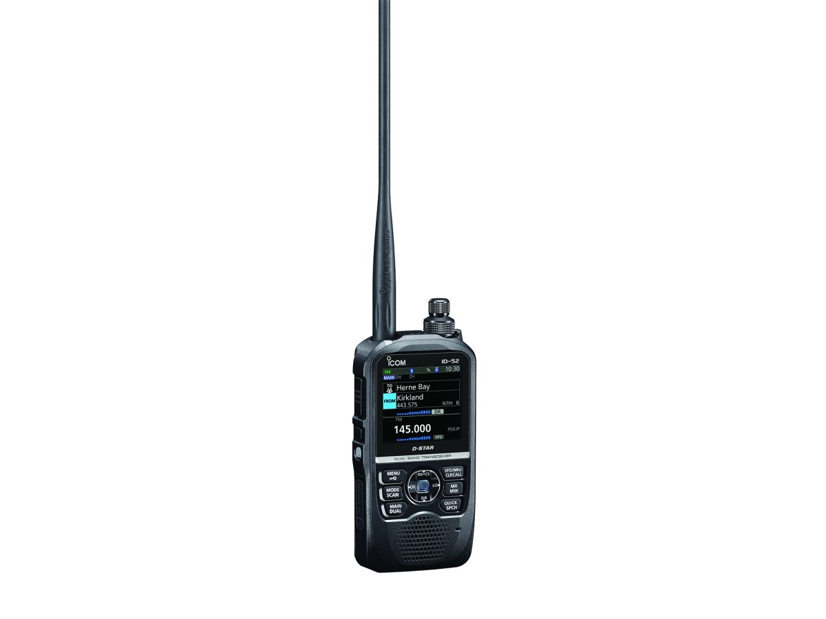 Icom ID-52A VHF/UHF Dual Band Transceiver – GPS Central