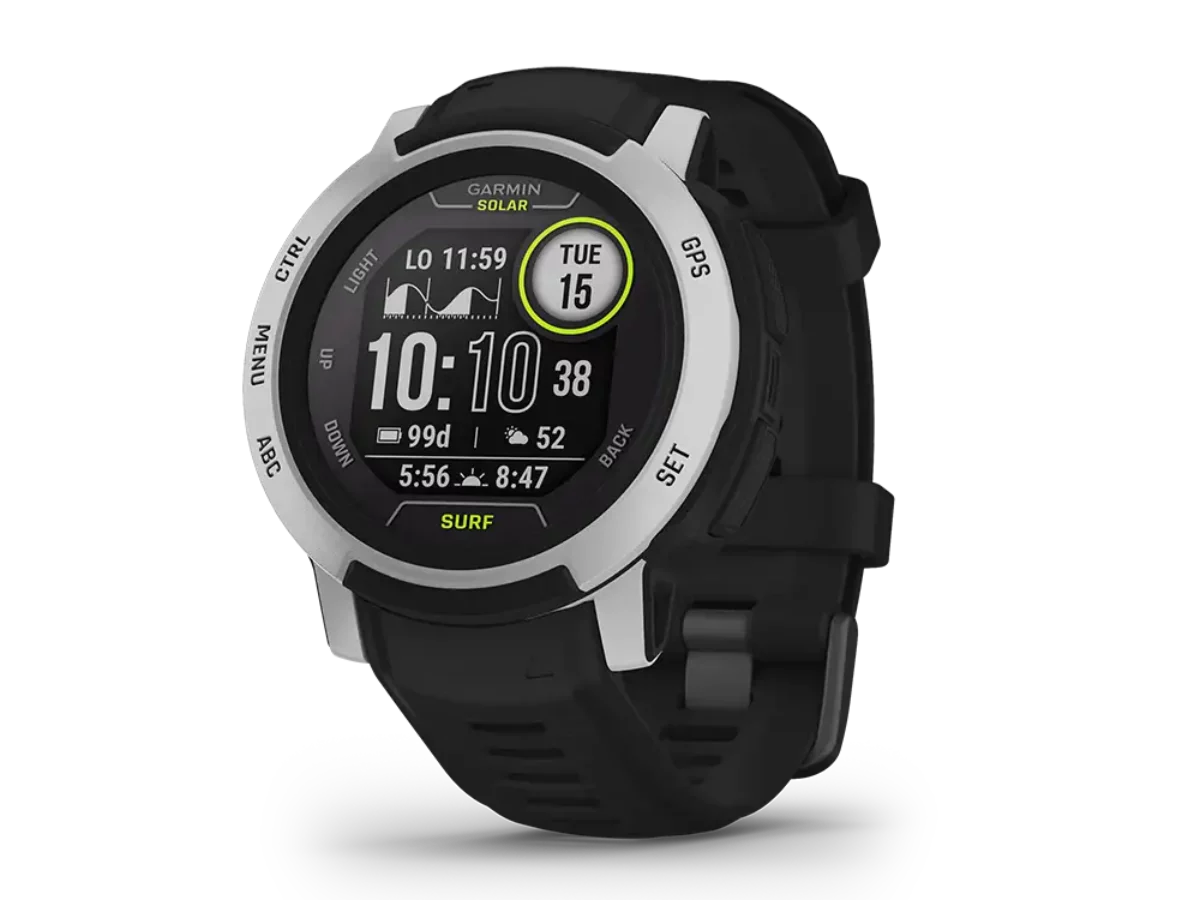 Instinct solar 2025 surf garmin