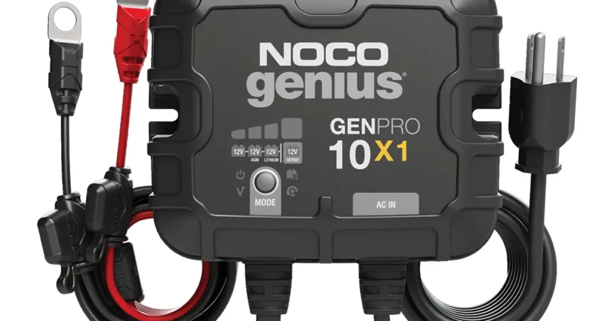 NOCO Genius 10 Amp 12 Volt Battery Charger GEN5X2