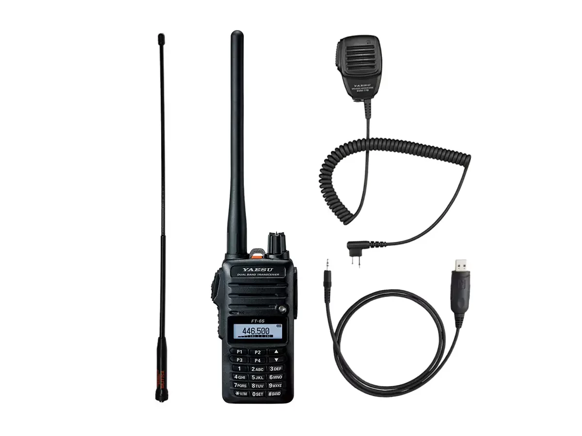 Yaesu FT-65R Dual Band FM Handheld Transceiver - GPSCentral.ca